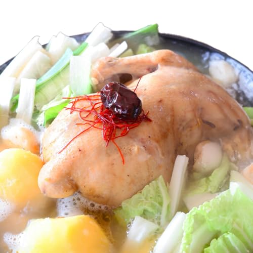 セミの韓食 体の芯までぽかぽかに!漢方仕立て 絶品 タッカンマリ 1.2kg 本場 韓国 鶏 鍋 韓国料理 水炊き 鶏肉 セット品