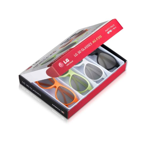 LG AG F315 Party Pack 4 paires de Lunettes...
