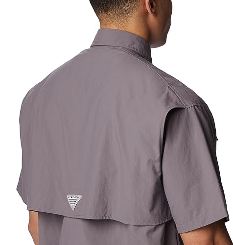 Image of Columbia Men Omni-Shade Bahama II Hiking and Trekking Short Sleeve Shirt