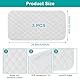 3pcs Windelwechselmatte Baumwolle Atmungsaktiv Wasserdicht Wickelauflagen Liner Waschbar Wiederverwendbar Baumwolle Urinal Pad Windel Wickeltisch Abdeckung für Zuhause Reisen