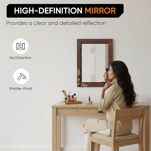 Image of AAKRITI ART CREATIONS Handcrafted Decorative Wall Mirror