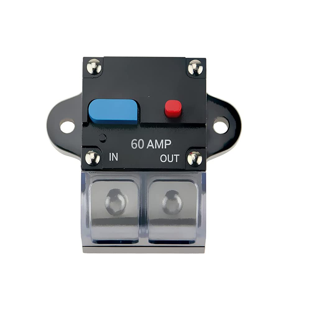 Interruttore Automatico 250A 0/4 Gauge – Portafusibile Con Ripristino Manuale Per Auto, Barca, Camper – DC12V-24V