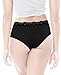 Sexy Basics Womens Boyshort -Boyleg Lace Panties | 10 Pack | Ultra-Soft Cotton Stretch Underwear