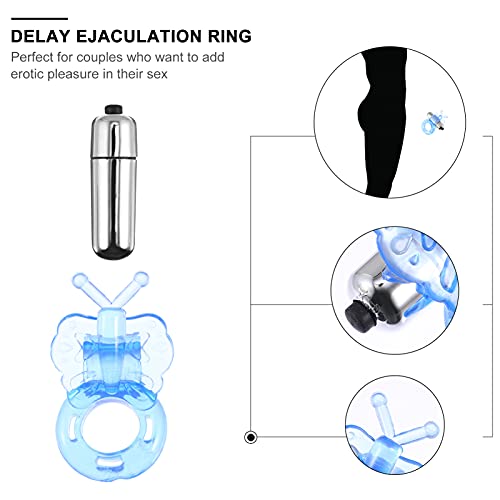 EXCEART Vibrerende Pe Nis Cock Ring Voor Mannen Vibrator Voor Sterker Erectie Cock Ring Vibrerende Machine Voor Mannen… - Image 7