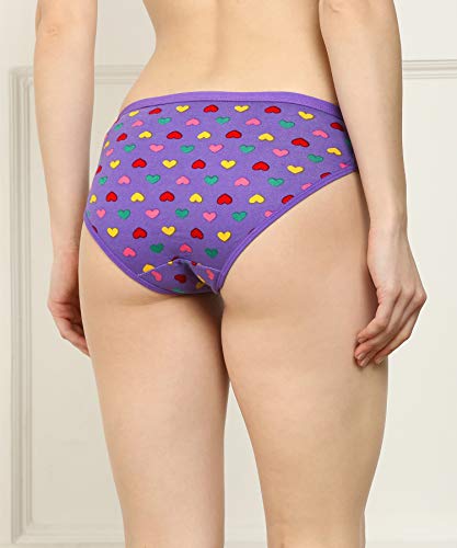 Image of Fashion Comfortz Women's Cotton Blend Classic Regular Solid Briefs