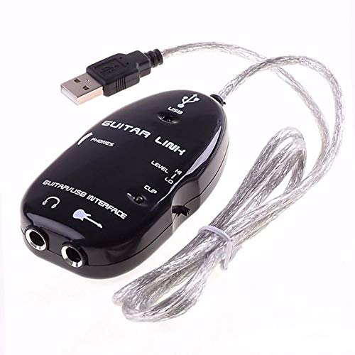 Guitar Cable Audio USB Link Interface Adapter for MAC/PC Music Recording Accessories for Guitarra Players Gift