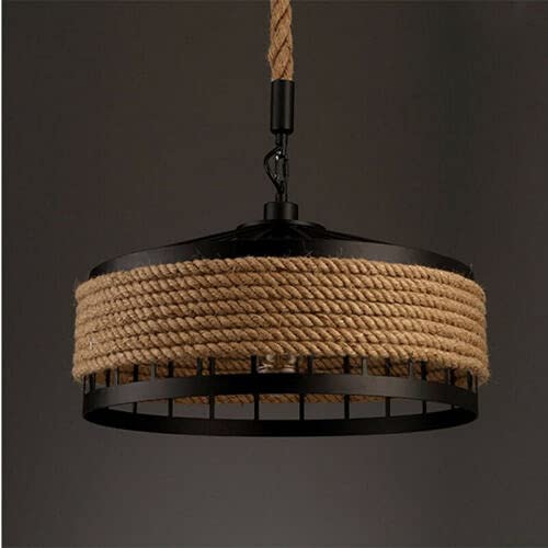 40 W pendellampa retro industri hamparep ljuskrona justerbar metallkedja hängande lampa för vardagsrum, loft, hallar, barer