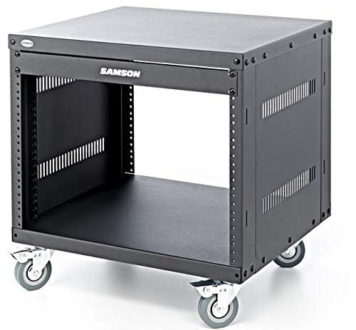 Samson SRK8 Rack 19 Zoll / 48,3 cm für 8 Einheiten, Schwarz