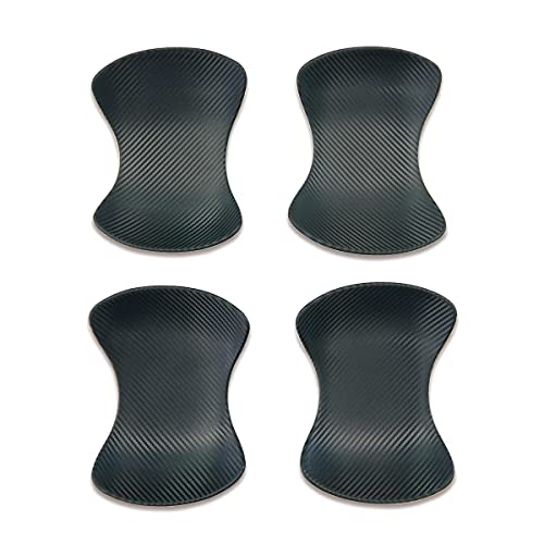 【エコーズプロダクト】【アウトレット特価品】スズキ 新型 ハスラー MR52S/MR92S マツダ フレア クロスオーバー MS52S/MS92S 専用 ドアハンドルエスカッション ドアハンドルプロテクター カーボン調 パーツ カスタム ガード 傷防止 ア