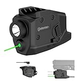 DEFENTAC 350lm Green Pistol Laser Light Combo is Solely Compatible with Glock G26/G27/G28/G33/G39, NOT Fit for Other Pistols, Magnetic Rechargeable,