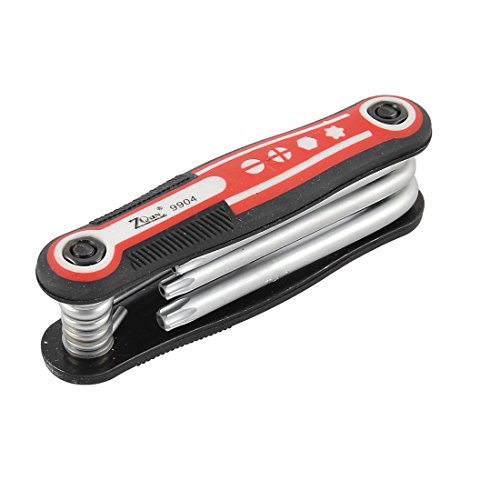 Jeu de clés Torx pliables de sécurité en acier haute résistance