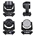 DJCLUB Cabezas Wash Moving Head with Zoom DJ Lights 19x15W RGBW 4In1 Lyre Wash Zoom Beam LED Stage Lights Professional DJ Effect DMX512 Control for Wedding Disco Bar Church Nightclub Show