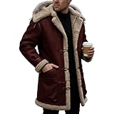 Scopri la versatilità e la funzionalità di questo cappotto in shearling da uomo, pensato per un'ampia gamma di attività. È la scelta ideale per abbigliamento casual, lavoro, allenamento, escursionismo, campeggio, pesca, caccia, arrampicata e ciclismo, offrendo calore e comfort affidabili in diversi ambienti.