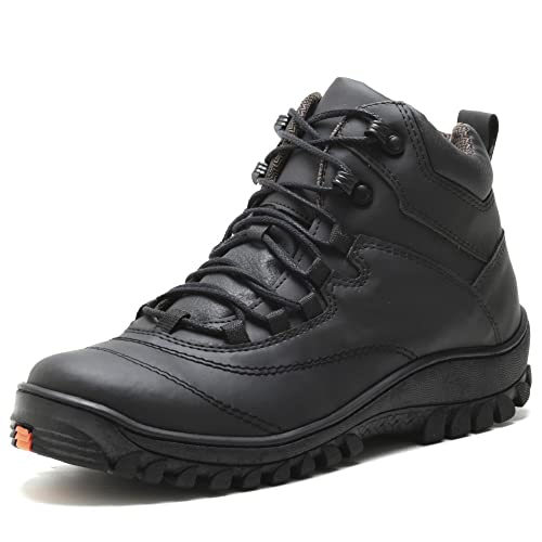 Bota Coturno Masculino Adventure Trilha Militar (Preto, BR, Adulto, Numérico, 45)