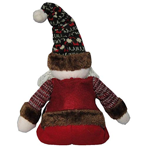 Papai Noel de Luxo em Pelúcia com 45cm de Altura CBRN0401 CD0077