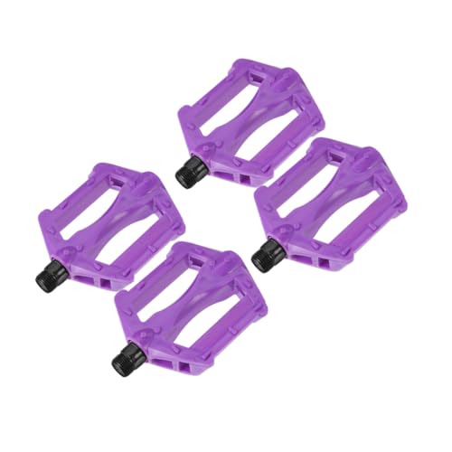 2 Pairs Mountain Bike Pedals Skid Flat Pedals for Youth Adults Enhanced Stability Traction for Outdoor Cycling Convenient Bike Accessories