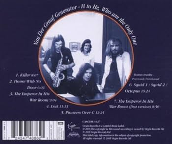 その他 Whole Ep [CD] Van Der Graaf Generator - H To He Who Am I The Only One