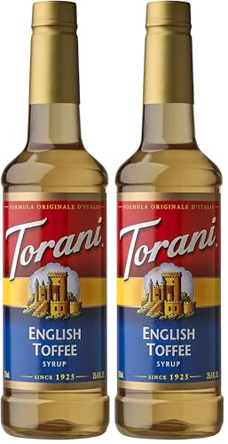 Image of Torani Syrup, English Toffee, 25.4 Ounce (Pack of 2)