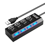 High-efficiency -port Expansion: Enhance productivity with multiple USB 2.0 ports for simultaneous device connection, solving port shortages effectively while improving work efficiency seamlessly