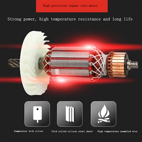 SXTYMV Bohrhämmer Schlagbohrmaschine Abbruchhammer Hammerbohrer Elektrohammer Elektrobohrer Elektrobohrer Multifunktions-Schlagbohrer Haushalt Professionelles Betonwerkzeug für Industriezwecke – Bild 6