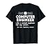 Computer Engineer Definition Computer Engineering Funny T-Shirt