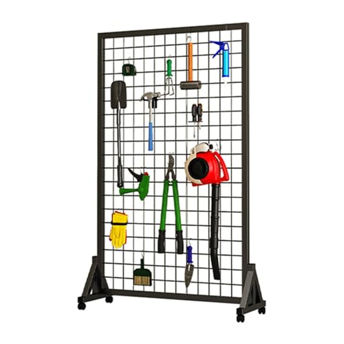 Pannelli da parete a griglia autoportanti mobili Display versatile per mostre artigianali spazi commerciali ed eventi. Divisore portatile per merchandising migliorato