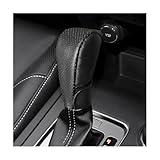 Schaltknauf Abdeckung, für Isuzu D-Max (2022-2025) Auto Deko Innenraum, Automatische Knopfabdeckung Aus PU-Leder, Dekoration,A