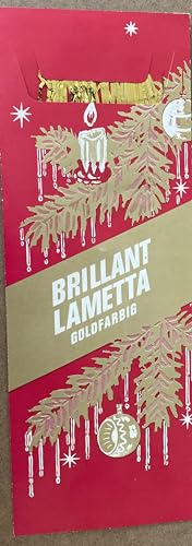 Gold Tinsel - Lametta Lead Tinsel Icicles