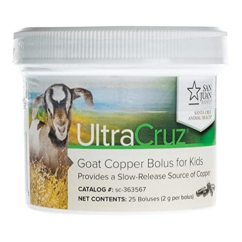 UltraCruz - sc-363567 Goat Copper Bolus Supplement for Kids, 25 Count x 2 Grams Cover