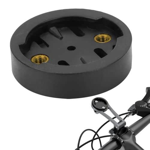 Kit Support Montage Ordinateur De Vélo - Compatible Garmin, Wahoo, Bryton, Cateye, Avec Vis (Noir)