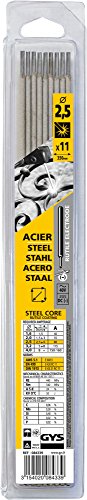 11 X GYS 2.5MM MILD STEEL 6013 WELDING ELECTRODES MMA STICK ARC ROD MINI PACK