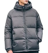 ZVX Duck Down Jackets For Men,Mens Puffer Jacket For Cold