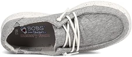 Skechers BOBS Women's 113450 Sneaker, Grey, 7 | Image 5