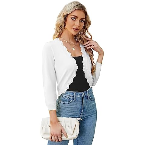 Cardigan court Clearlove blanc Cover