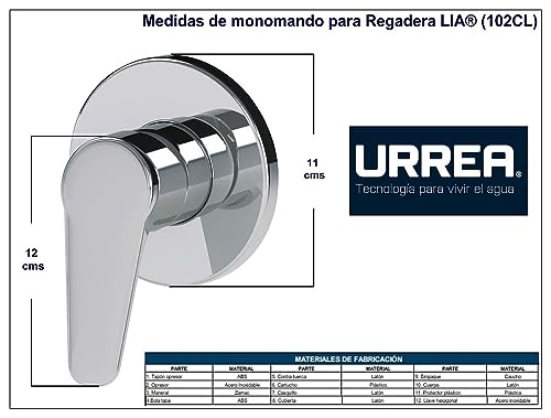 Mejores precios y opiniones de Mezcladora monomando para fregadero urrea - los más vendidos. 26 Imagen adicional