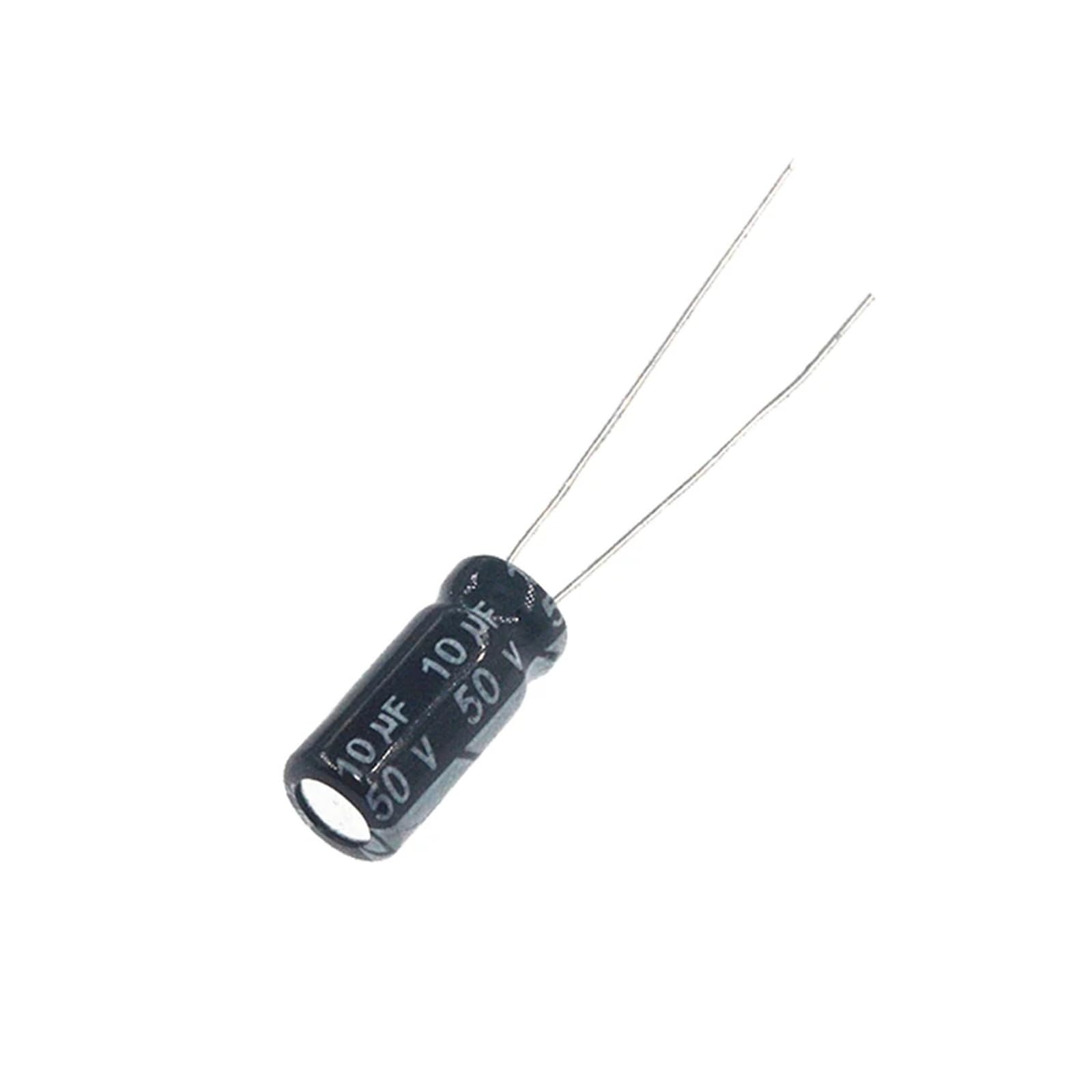 Condensateurs électrolytiques aluminium 50V 10uF radial 5x11mm pour micro-électronique DIY