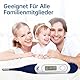 Digitales Thermometer mit flexibler Spitze für Erwachsene, Kinder und Babys, schnelles und genaues medizinisches Mund- und Unterarmthermometer, Rektalthermometer
