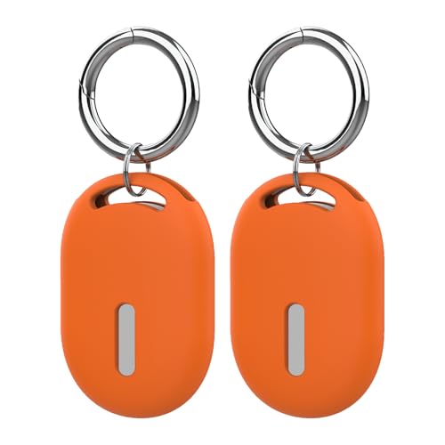 HUKWIMO For Xiaomi Tag �Ή� �V���R���P�[�X �L�[�����O�t�� �X�}�[�g�^�O�ی�J�o�[ �҂�����t�B�b�g �L�Y�h�~ �y�� ���^ ���t���ȒP[�I�����W 2��]