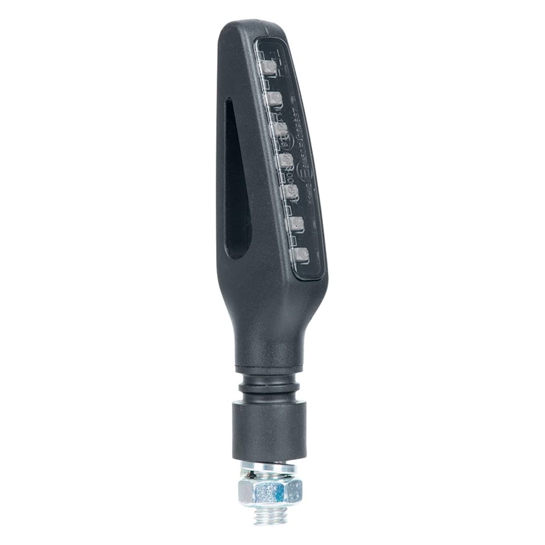 Oxford NightGlider - Motorcycle Sequential Indicators (incl. 2 resistors) EL361, Black