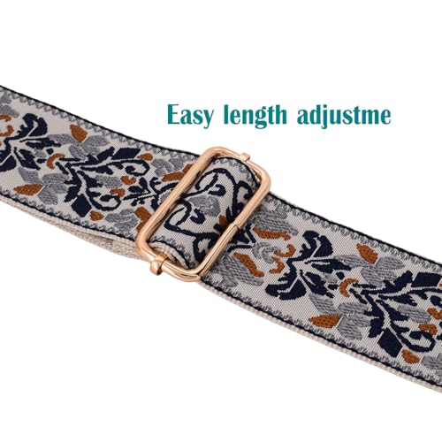 Image of Strap Purse Crossbody Bag Strap Replacement Metal Swivel Hook Shoulder Strap Guitar Strap for Crossbody Bag /luggag