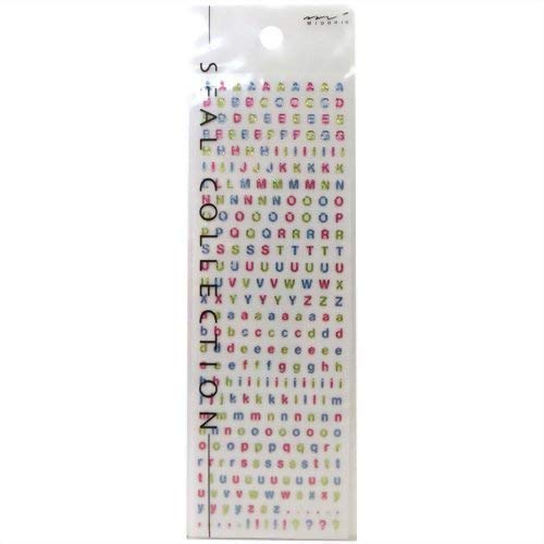 ミドリ シール ラインストーンガラ