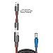 JoinWin MFG DC 8mm Male Terminal to SAE Adapter Cable 1.2M Length SAE-8MM for Portable Powers and Solar Panel Solar Charge Controller