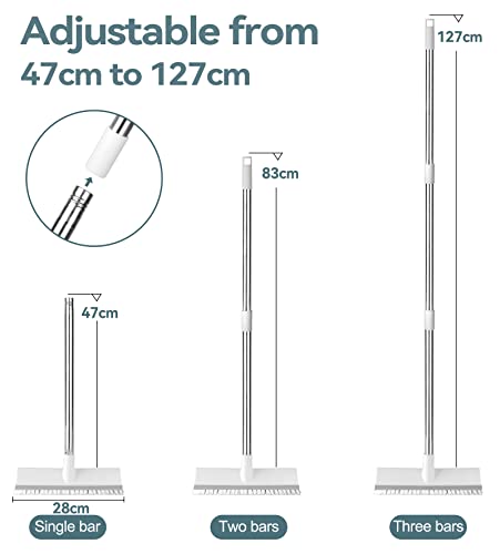 Pavimenti spazzola, setole rigide, con manico