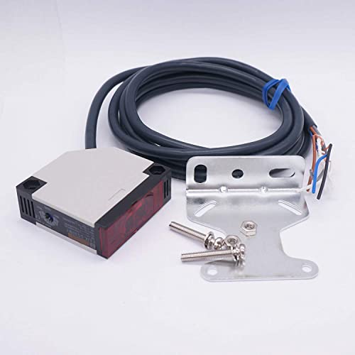 Taiss Photoelectric Beam Sensor Switch 30Cm Detection Distance Diffuse Reflection Infrared Switch Photoelectric Switch Sensor 12-240Vdc 24-240Vac Proximity Switch E3Jk-Ds30M1 thumb #3
