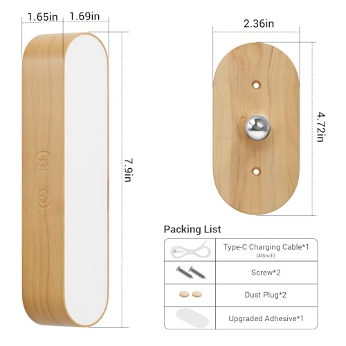 Hensam Battery Operated Wall Sconces, Wireless LED Wall Sconce Set of Two for Bedroom, Rechargeable Wall Lights for Picture, 5 Modes Dimmable Wall Lamps for Living Room, 2 Pack - Cosy Home Interiors Hensam Battery Operated Wall Sconces, Wireless LED Wall Sconce Set of Two for Bedroom, Rechargeable Wall Lights for Picture, 5 Modes Dimmable Wall Lamps for Living Room, 2 Pack - Image 7