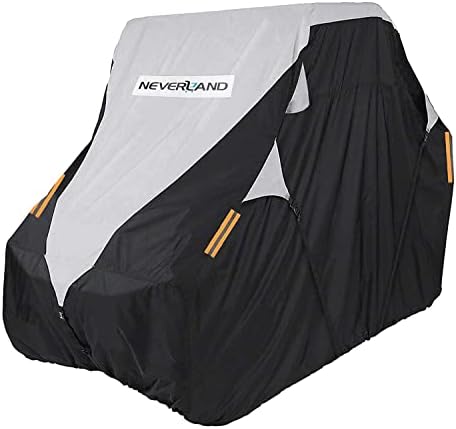 NEVERLAND UTV Cover Waterproof 420D Heavy Duty 2-3 Seater/4-6 Seater Side by Side Ranger Cover for Polaris RZR XP Yamaha YXZ Can-Am Kawasaki