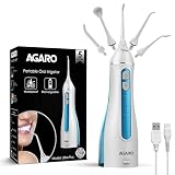 AGARO Ultra Plus Portable Dental Flosser (200ml, 5 Nozzles) — view 1