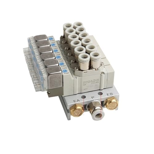 Electrovanne SY3120 pour station manifold avec commande électrique M5 - 8
