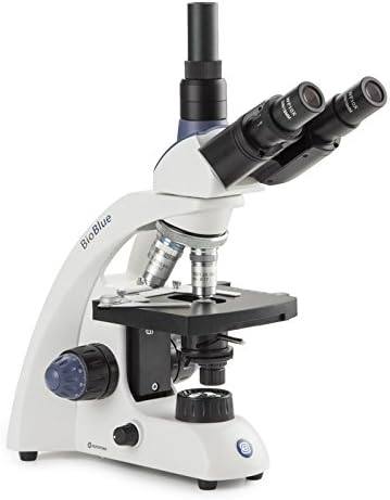 BB.4253 BioBlue Trinocular Biological Microscope, NeoLED, 40x-1000x