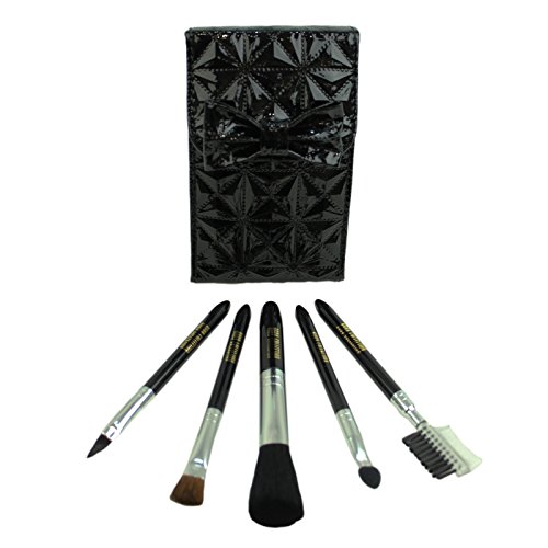 Make Up Brush Set Body Collection Cosmetic Bag Case Eye Shadow Foundation 5pc